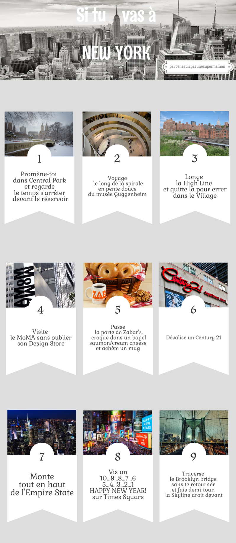 si tu vas à new york