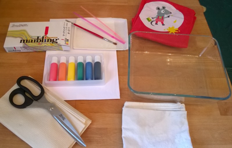 Suminagashi matériel