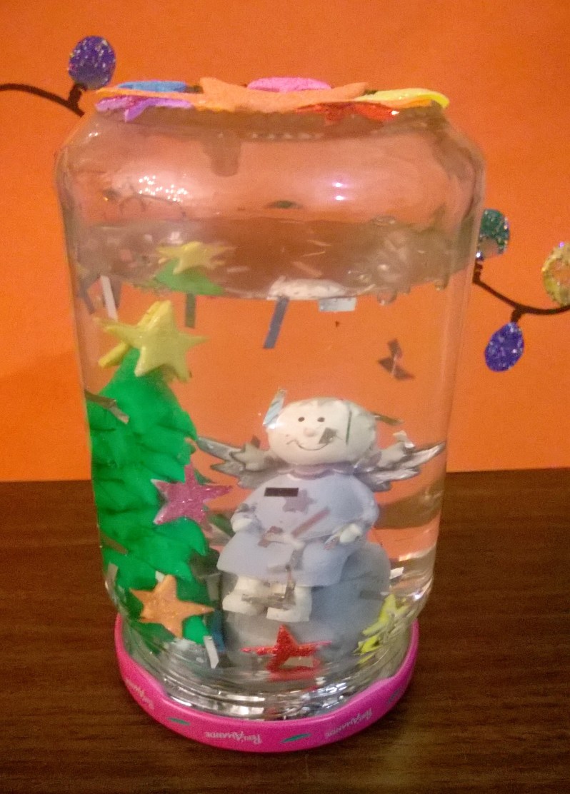 DIY boule à neige résultat 6