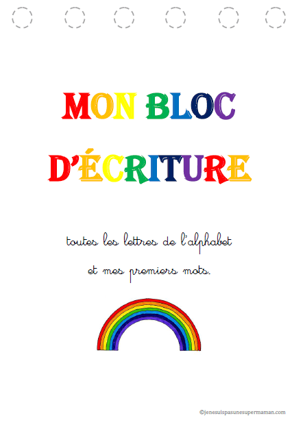 bloc écriture