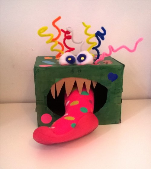 un monstre à croquer DIY 1