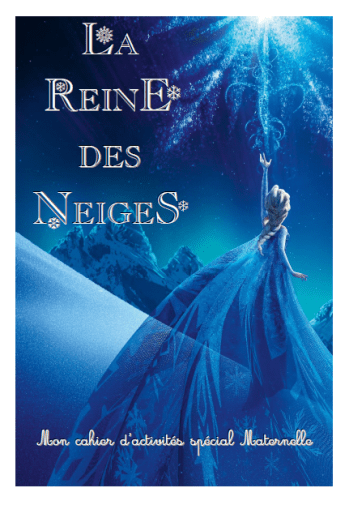 Cahier la reine des neiges 1