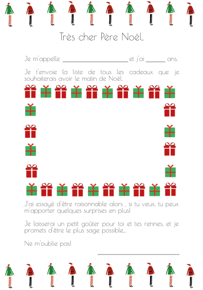 lettre-au-pere-noel-rouge-et-vert