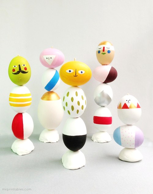 easter-craft-egg-decoration-mix-match-sculptures