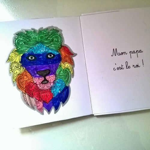 Mon papa livre à colorier et à personnaliser animaux de la jungle (9)