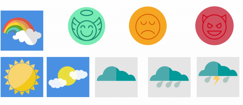calendrier une semaine à l'école comportement et émotions