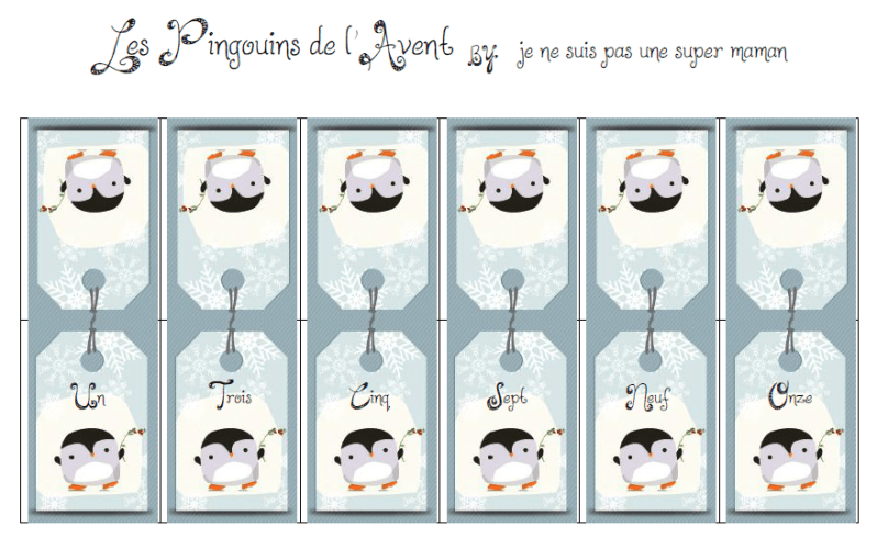 avent pingouins 3