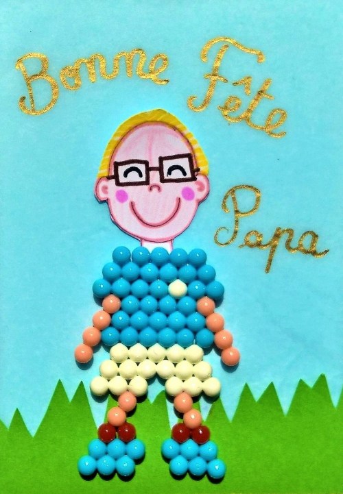 bonne fête papa aquabeads (3)