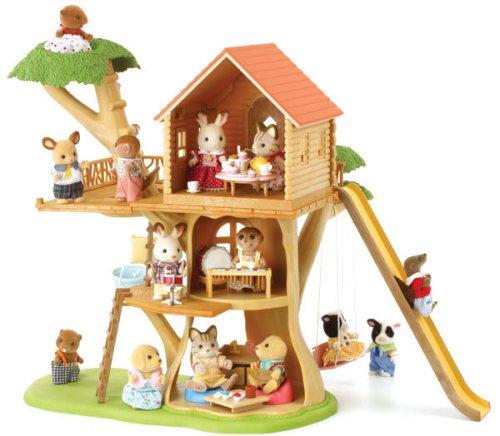 cabane dans les arbres sylvanian