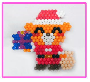 Aquabeads ourson de noël