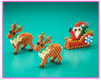 Aquabeads traineau père noël