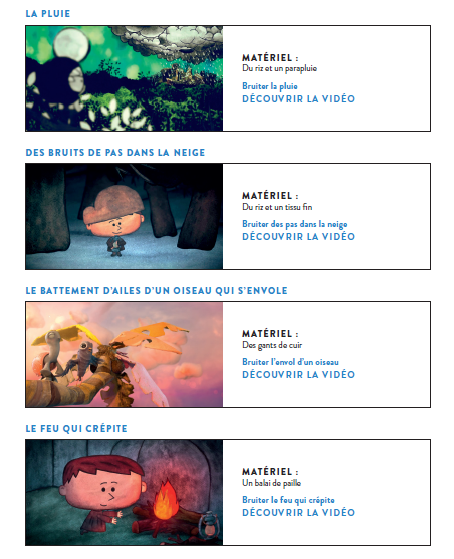 la petite fabrique de nuages atelier bruitage