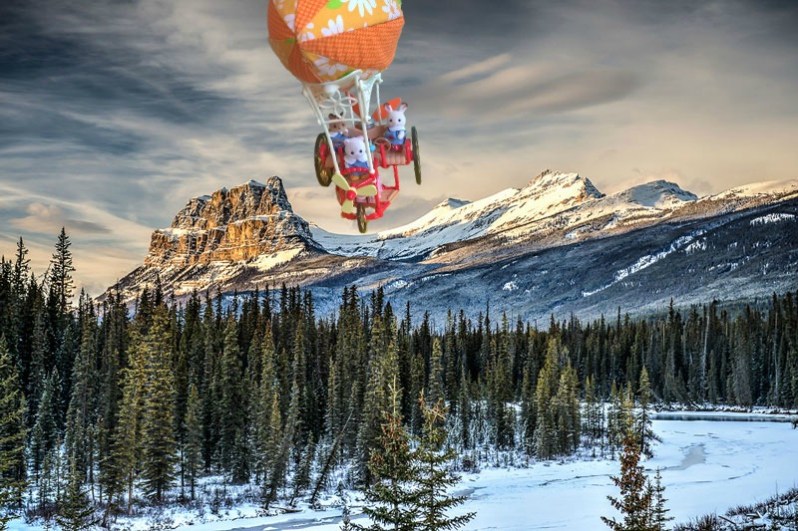 Les sylvanian families au Canada 1