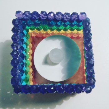 Fête des mères photophore Aquabeads (3)