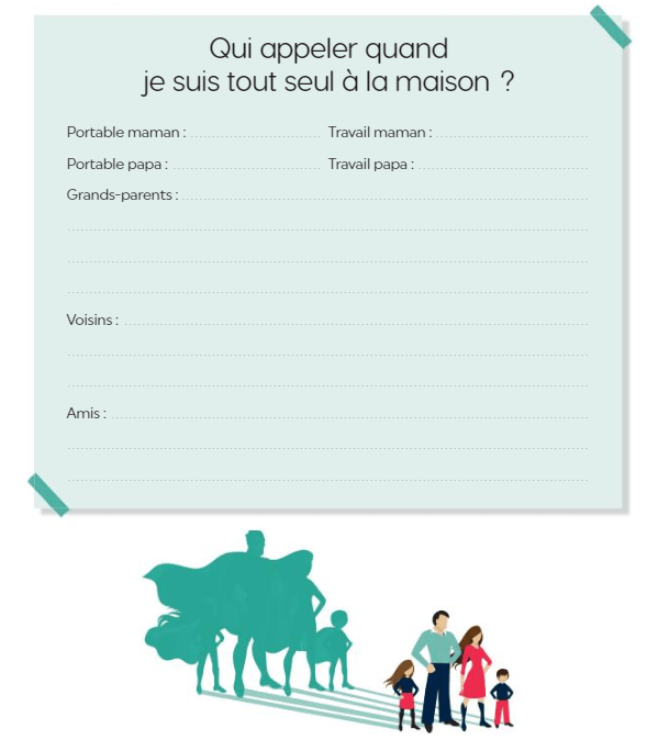 à faire si je suis seul à la maison