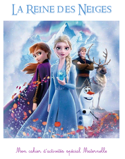 la reine des neiges cahier activite gratuit